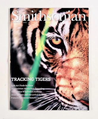 2002 Jan SMITHSONIAN Lord of the Rings TIGER ECOLOGY Marco Polo in Afghanistan - Image 1 of 4