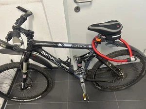 Simplon Stomp Mountainbike Fully 2012 Bike Schwarz RH 50cm Carbon - Bild 1 von 10
