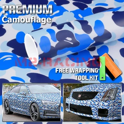 Camuflaje Camuflaje Ape2 Vinilo Coche Envoltura Adhesivo Calcomanía Liberación Aire Libre de Burbujas Foto 1 de 4