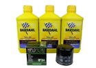 Inspection Set 3Lt Oil Bardahl Xtm 10W40+Filter Honda Nt 700 Deauville '07-' 11