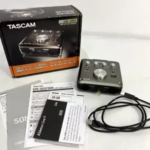 TASCAM US-366 4-In/6-Out or 6-In/4-Out USB Audio Interface with Box Used F/S - Picture 1 of 9