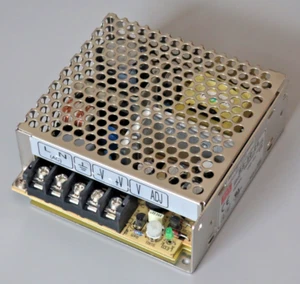 NETZTEIL / 24V/2,2A / MEAN WELL RS-50-24 / Schaltnetzteil / Power Supply - Bild 1 von 8