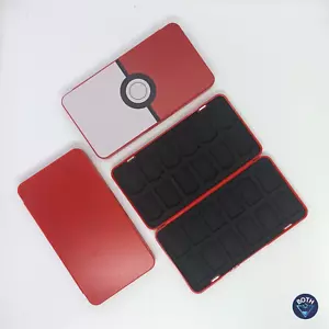 Nintendo Switch • Pokémon Pokéball funda magnética para juegos 24 bolsa funda para juegos - Imagen 1 de 7