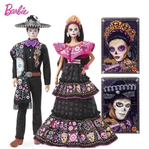 2021 BARBIE AND KEN DIA DE MUERTOS SET NEW IN BOX - Picture 1 of 13