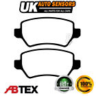 Fits Vauxhall Astra Zafira Meriva Combo Brake Pads Set Rear Abtex 95507655