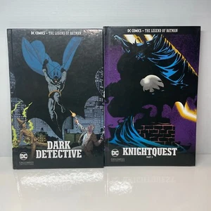 2x Eaglemoss The Legend of Batman Hardcover Books Bundle Lot Adventure, Comic - Picture 1 of 8