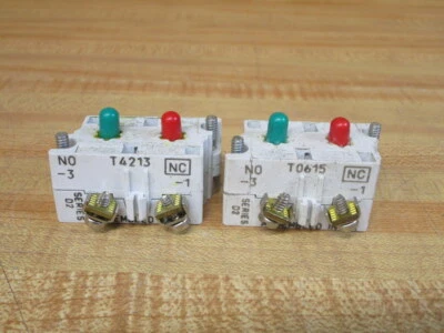 Cutler Hammer 10250T1 Contact Block 10250T/91000T Grey 1N.O 1N.C (Pack of 6) - Image 1 of 4