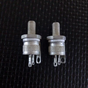 2X RCA T4126M TRIAC General Purpose 10A 600V TO-48 Stud Mount - Picture 1 of 2