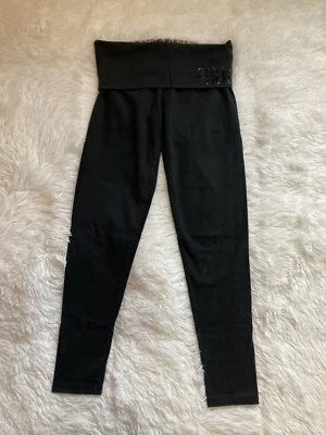 Леггинсы S2 VS розовые - леопардовый принт и черные - женские X-Small - Изображение 1 из 4