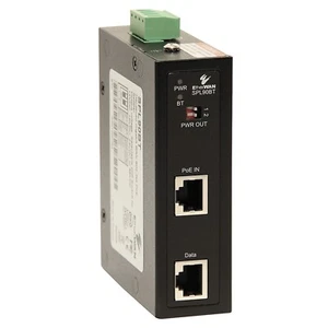 EtherWAN SPL90BT - Séparateur PoE durci alimentation sur Ethernet Gigabit 90W 802,3bt - Photo 1/6