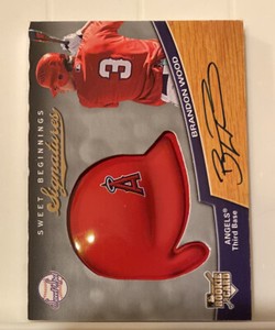 2007 Sweet Spot #108 Sweet Beginnings Signatures Brandon Wood AUTO (READ)