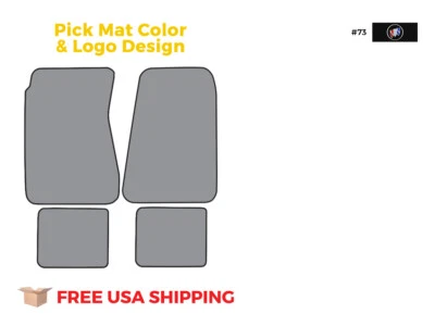 FITS 1968-1969 Buick GS 400 Auto Floor Mat 4pc Loop - Imagem 1 de 3