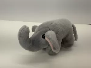 Peluche vintage piccolo della fauna selvatica artisti elefante grigio asiatico 5 pollici - Foto 1 di 8