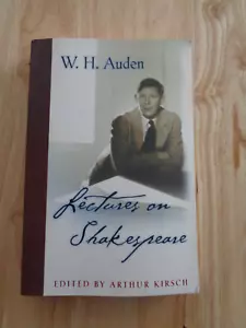 Lectures on Shakespeare by W H Auden SC - Picture 1 of 1