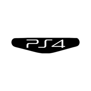 PS4 - Play Station PS4 Lightbar pegatina blanca - Imagen 1 de 3