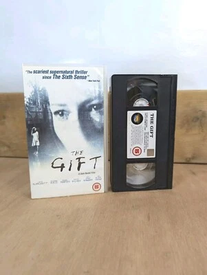 The Gift ~ VHS Video 2002 ~ Cate Blanchett Keanu Reeves - Supernatural Thriller Foto 1 de 4