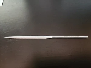 STRAUSS 2152 Half Round Diamond File 5-1/2″, Fine Grade 13/64" Wide, 1/16" - Picture 1 of 2