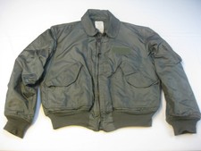 USAF US Air Force FR Summer Green Flight Flyers Jacket CWU-36/P X-LARGE XL 46-48