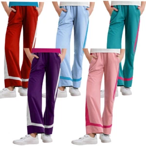 Kids Girls Sweatpants Sportswear Trousers Jogging Pants Versatile Fashion - Picture 1 of 61