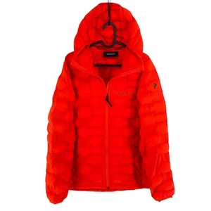 Peak Performance Men Light Red Argon Light Hood Jacket Coat Size M - Picture 1 of 11