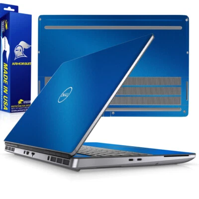Armorsuit Matte Blue Metallic Skin Wrap Film for Dell Precision 7560 / 7550 - Image 1 of 3