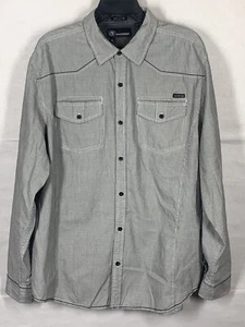 Ocean Current Shirt Men's Size XL Casual Button Long Sleeve Gray - Picture 1 of 10