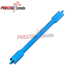 Bracket Height Gauge 022 Aluminium Blue Color Orthodontic Instruments - Picture 1 of 2