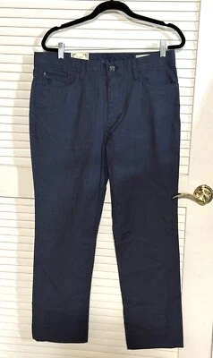 English Laundry Pants Elegant Arrogant Blue Slim Stretch Men 34x30 NWT - Image 1 of 4