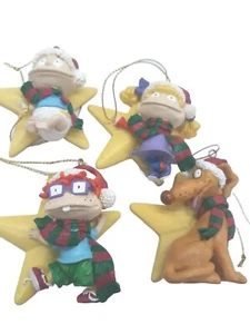 Viacom Rugrats Christmas Ornament Lot Tommy Chucky Angelica 1998 - Picture 1 of 6