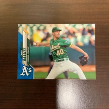 2020 Topps CHRIS BASSITT Oakland Athletics #578 WALMART BLUE sp/299 Flat Ship