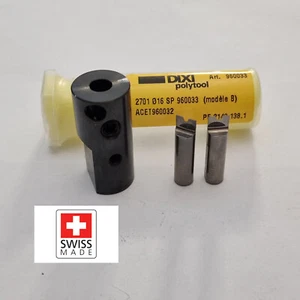Adaptador de broca/broca de vástago interno swiss line para pinza CNC 9-2 - Imagen 1 de 15