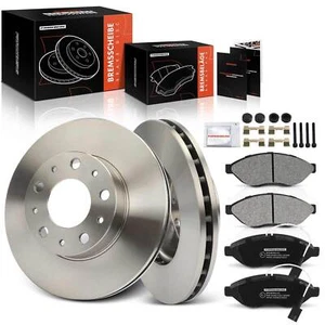 280mm Brake Discs & Brake Pads Front for Citroen Peugeot Relay Boxer 1623842380 - Picture 1 of 9
