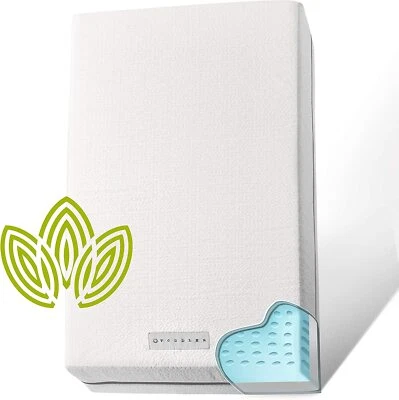 Colchão de algodão orgânico Pack N Play | Espuma de memória premium dupla face Certipur-Us - Imagem 1 de 4