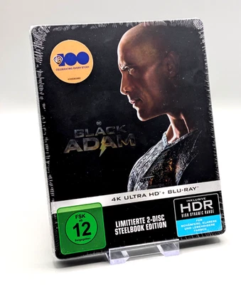Black Adam 4K UHD deutsches Steelbook NEU OVP - Bild 1 von 2