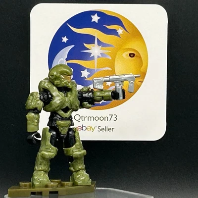 HALO Mega Bloks SPARTAN Copperhead (green) FIGURE 2015 Foxtrot Series - Image 1 of 4