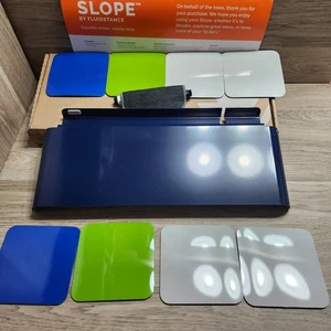 FluidStance Slope Schreibtisch Whiteboard + Fliesen Neu im Karton - Bild 1 von 6
