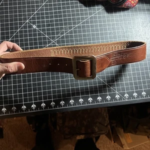 The George Lawrence Leder 7S 22 Kinder .22LR Schießgürtel Premium - Bild 1 von 4