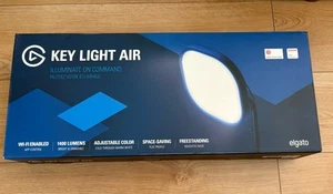Elgato Key Light Air Black Adjustable LED Panel Wi-Fi App Control 1400 Lumens . - Afbeelding 1 van 16