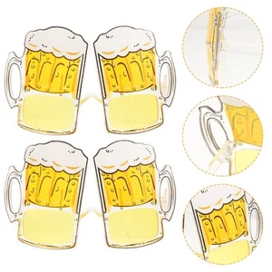 2 Pcs Party Glasses Man Child Tumbler Eye Funny Eyeglasses Beer Mug - Picture 1 of 12
