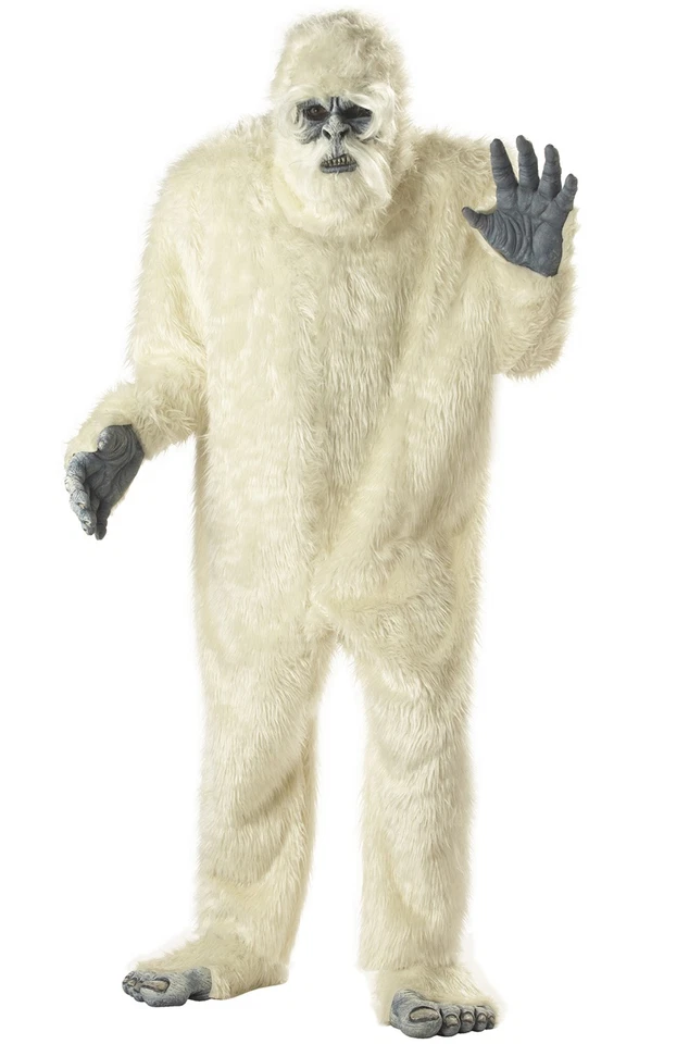 Abominable Snowman Yeti Adult Costume - Image 1 of 1