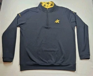 Budweiser Anheuser Busch Performance Quarter Zip Size Large EUC - Picture 1 of 8