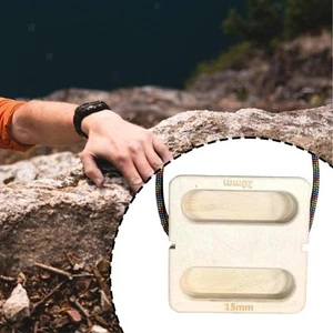 Climbing Hangboard Portable Hand Wrist Forearm Strengthener Athlete Indoor - Picture 1 of 6