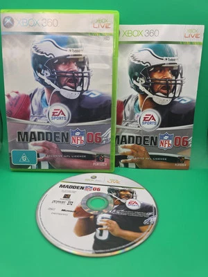 Madden NFL 06 Xbox 360 Game Complete W Manual PAL - Image 1 of 3