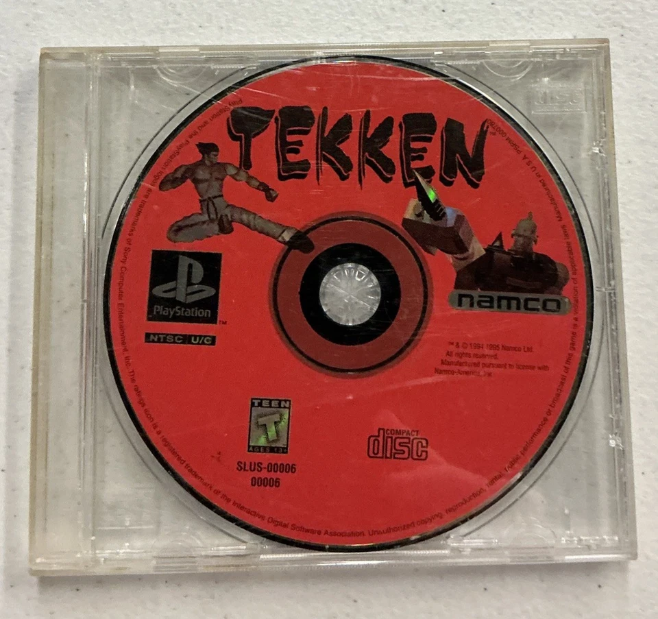 Disco Tekken PS1 PlayStation 1 solo probado -- S2G -- Foto 1 de 1