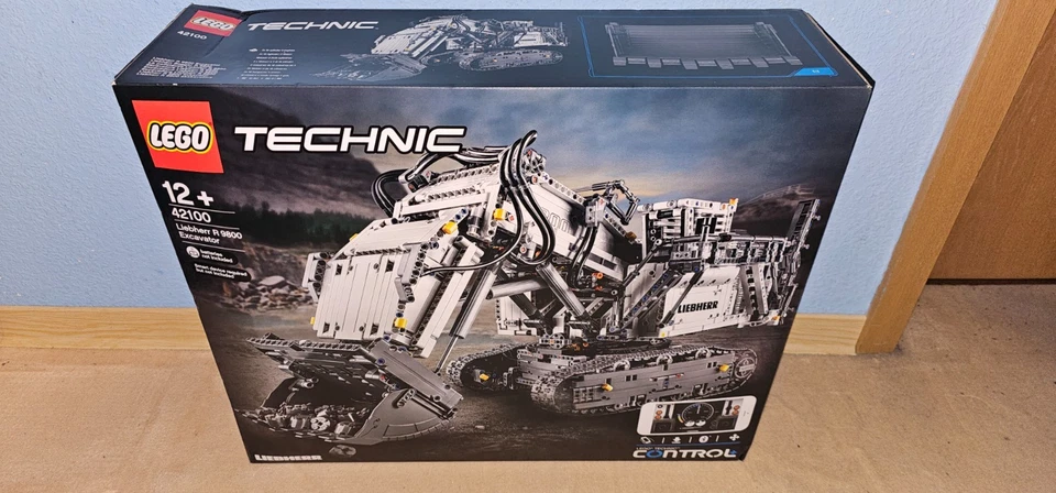 LEGO TECHNIC 42100 LIEBHERR BAGGER R 9800 IN UNGEÖFFNETER BOX - Bild 1 von 4