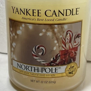 Yankee Candle North Pole Retired Candle. 22oz selten, Weihnachten - Bild 1 von 8