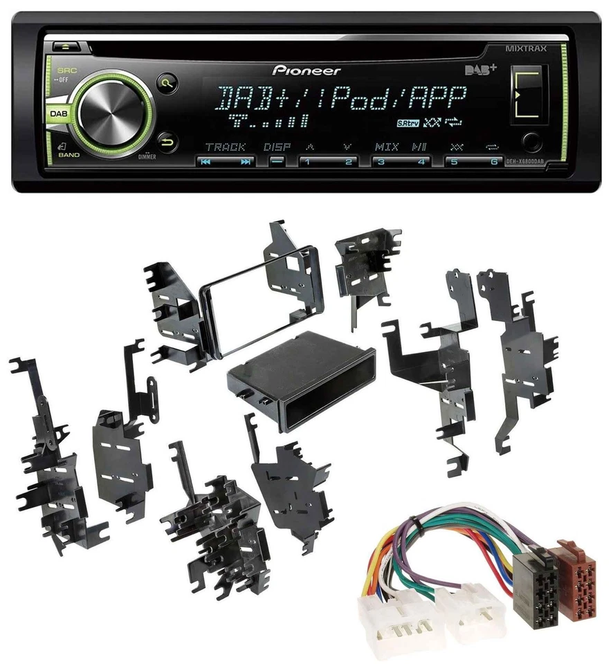 Pioneer DAB USB MP3 AUX CD Autoradio für Toyota RAV-4 Celica MR2 Spyder bis 05 - Bild 1 von 4