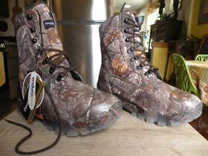 Unused Herman Survivor Waterproof & Insulated Camo Hunting Boots~Sz 10 Wide - Picture 1 of 5