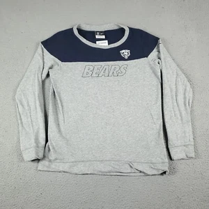 Nike Chicago Bears Shirt Adult Medium Blue Gray NFL Football Long Sleeve * - Picture 1 of 11