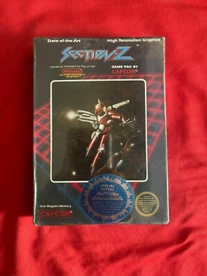 Section Z (Nintendo NES, 1987) FACTORY SEALED BRAND NEW (NIB) *RARE* - Image 1 of 4